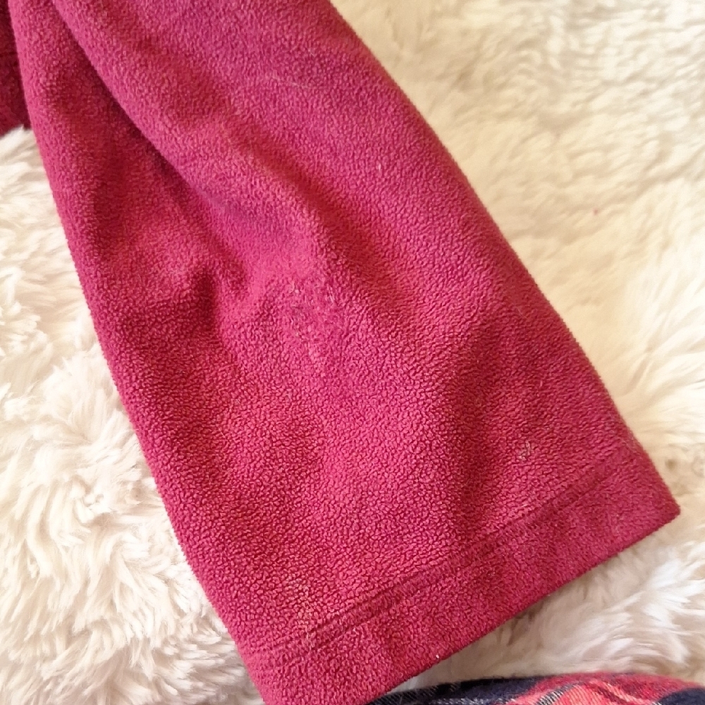 Eddie Bauer First Ascent Maroon Quarter-Zip Pullover Size XL - Picture 7 of 10